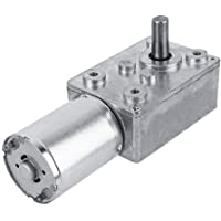 Motor de reducción de 12 V CC- motor de accionamiento eléctrico- motor de engranaje helicoidal turbo reversible de alto…